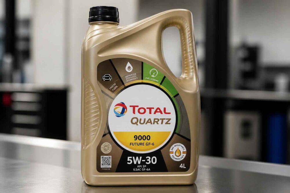Kanister oleju silnikowego Total Quartz 9000 Future GF-6 5W-30 o pojemności 4 litrów